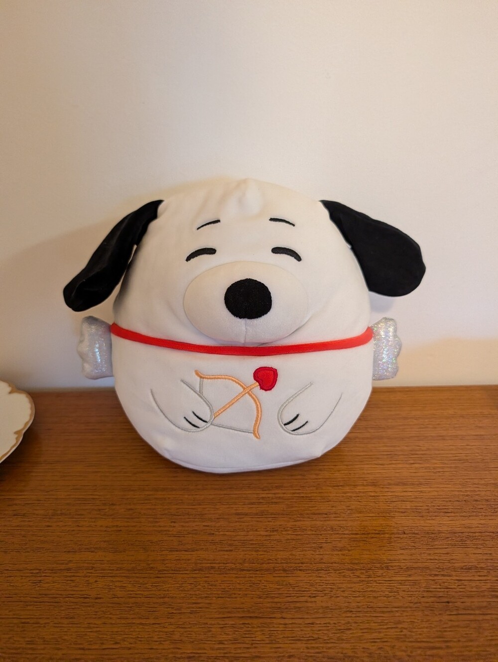 Peanuts Snoopy Valentines Cupid Squishmallow Stuffed Animal Holiday Y2K